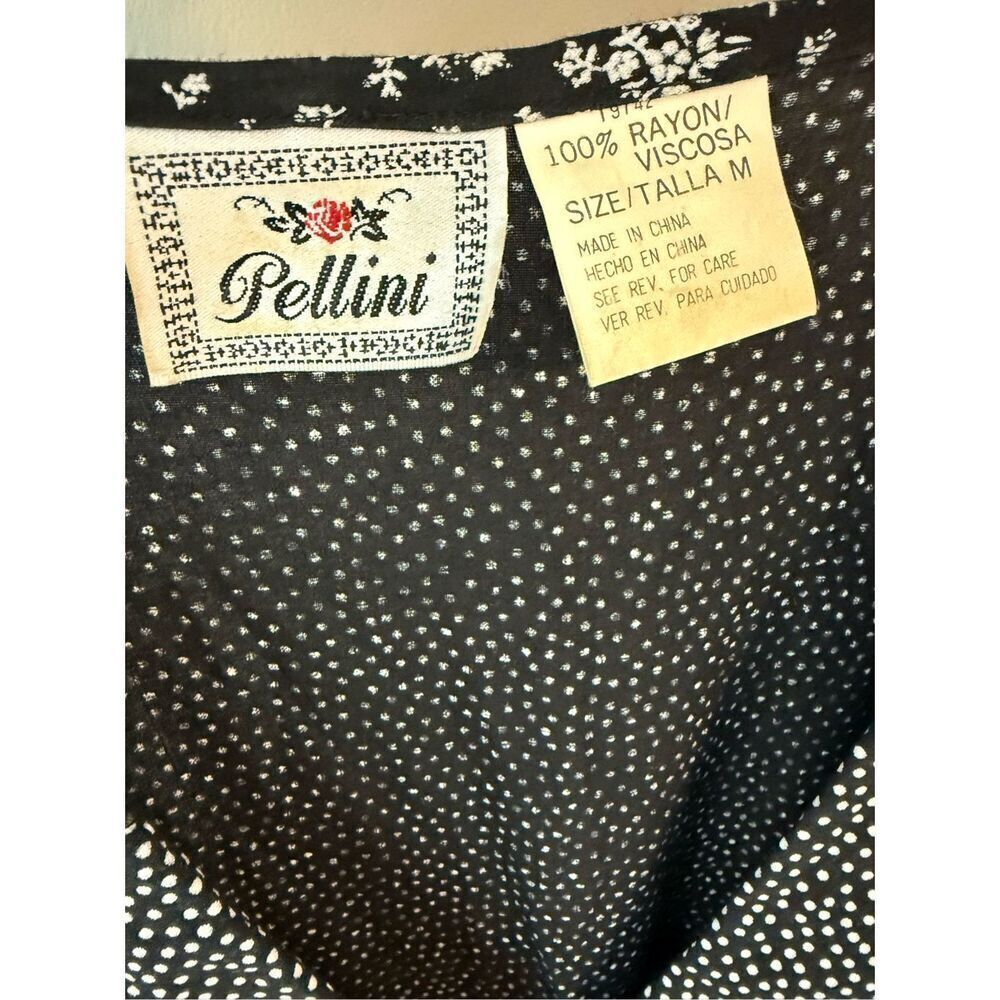 Vintage 90’s Pellini Palazzo Pant Jumpsuit Size M - Picture 8 of 12
